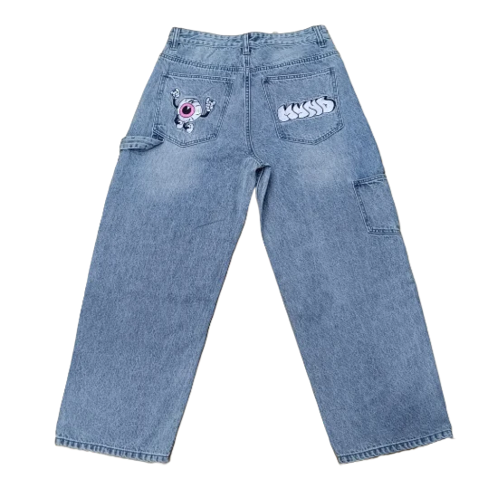Myndskape Baggy Denim Pants - Image 10