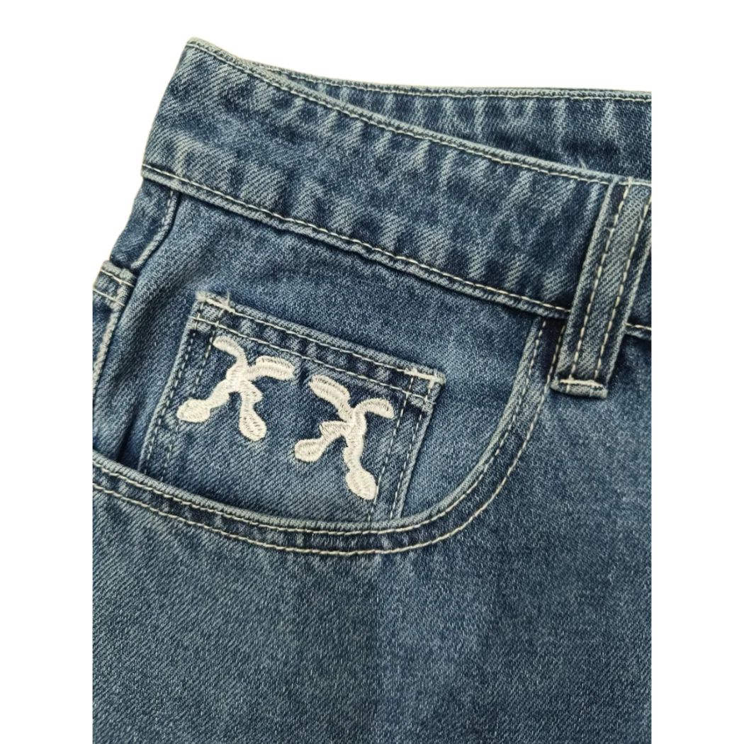 Myndskape Baggy Denim Pants - Image 6