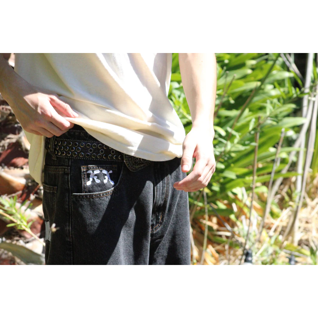 Myndskape Baggy Denim Pants - Image 8